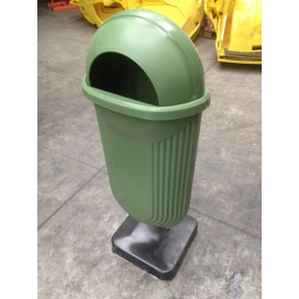 Odpadkový koš STRADA - zelený